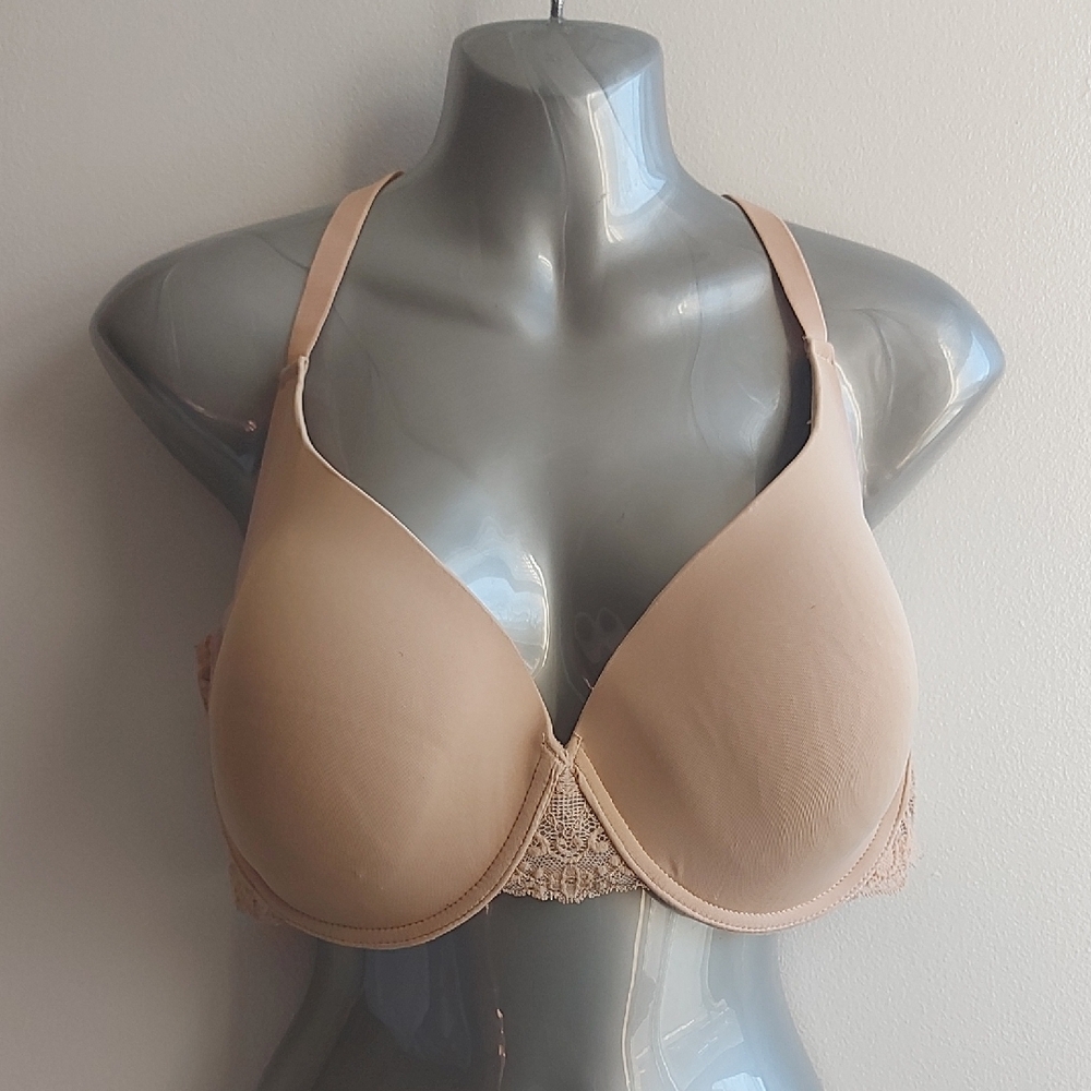 Joe Fresh Tan Bra with Lace Size 42D